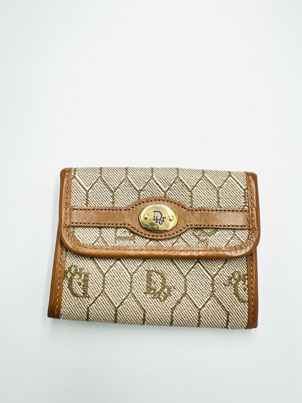 Christian Dior Honeycomb Coin Purse